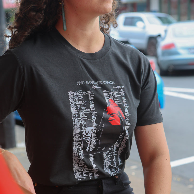 Tino Rangatiratanga Tee - Coal