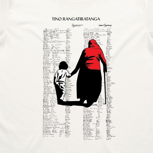 Tino Rangatiratanga Tee - Natural