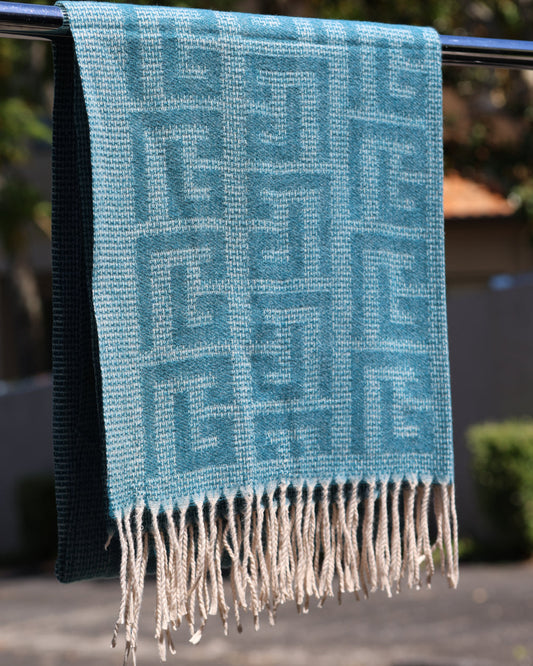Finest Alpaca Scarf - Turquoise