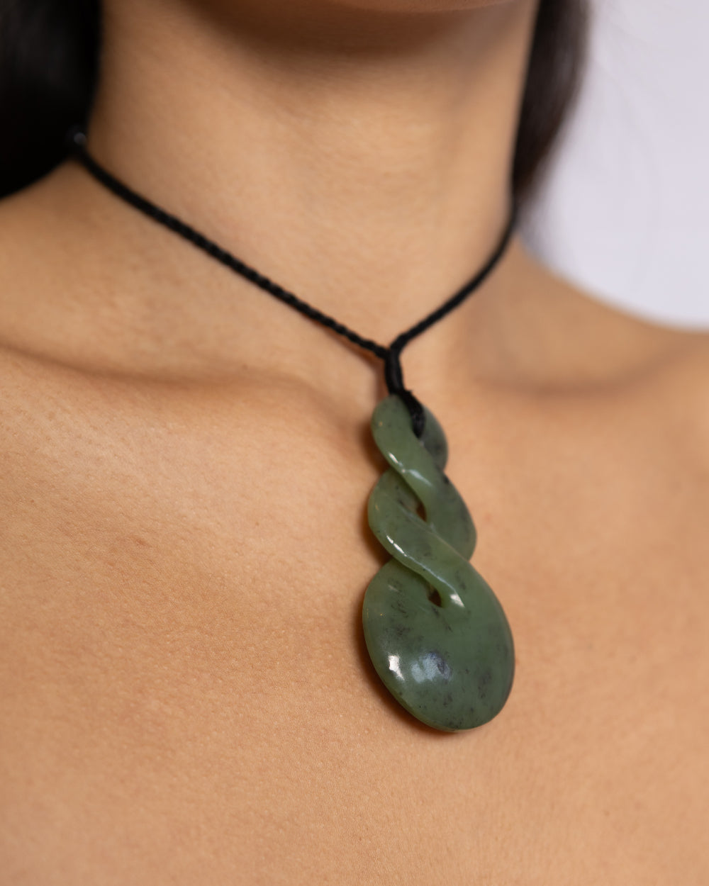 Pikorua - Pounamu Greenstone Pendant