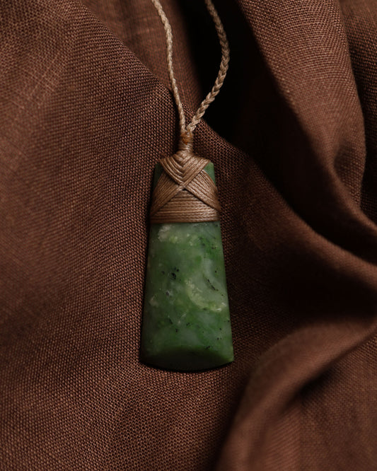 Toki - Pounamu Greenstone Pendant Small