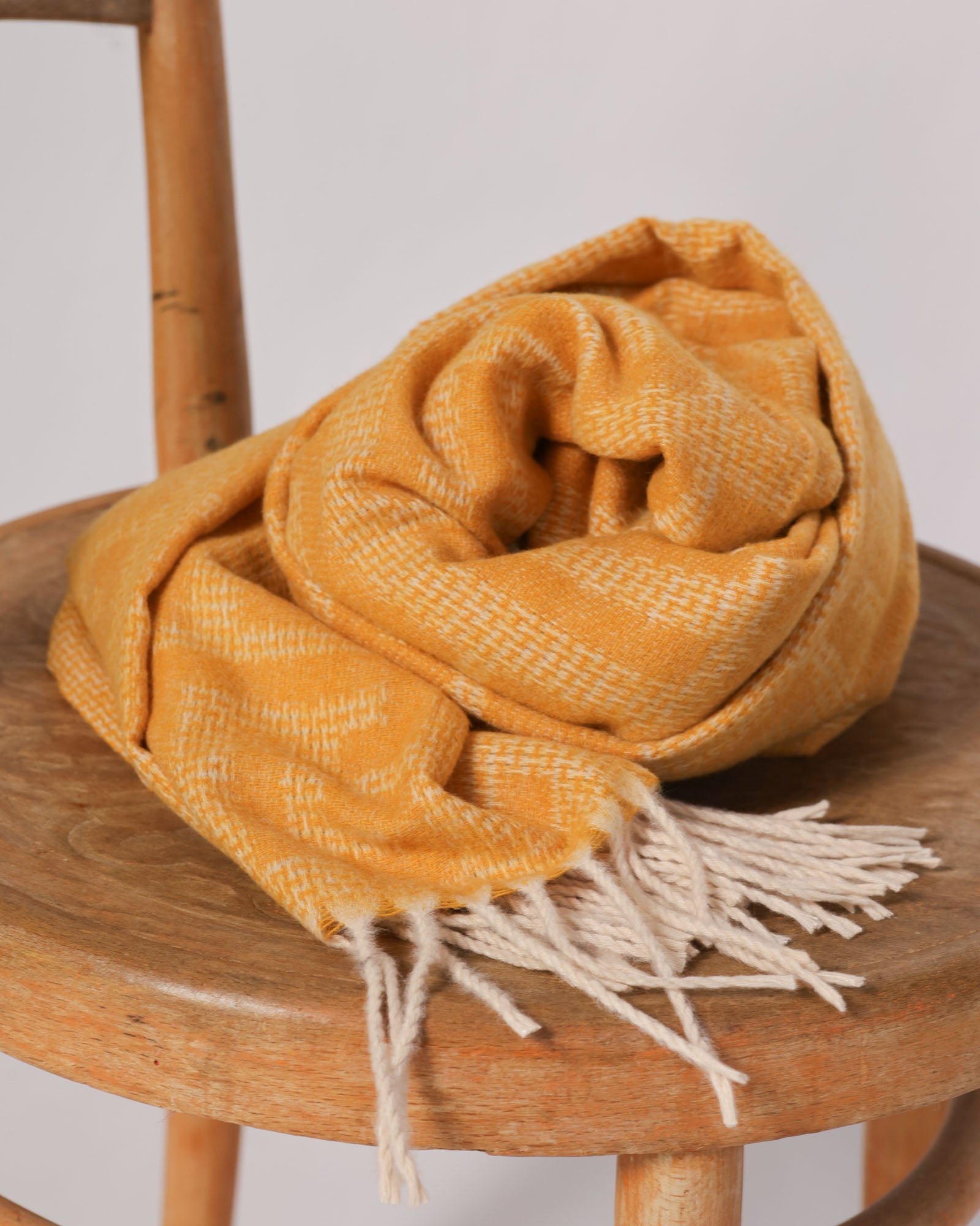 Finest Alpaca Scarf - Honey