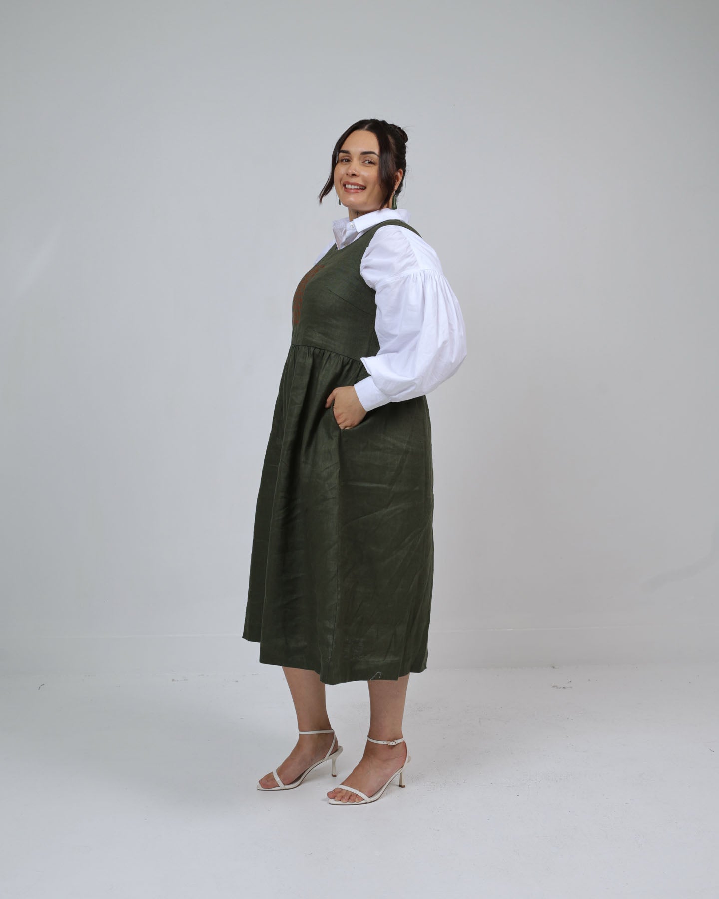 Koura Dress - Pounamu Green