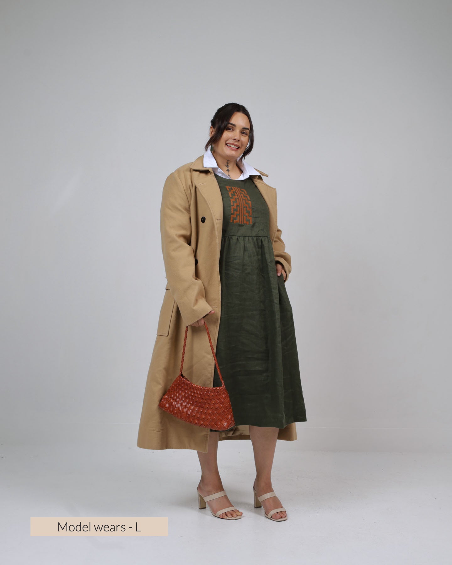 Koura Dress - Pounamu Green