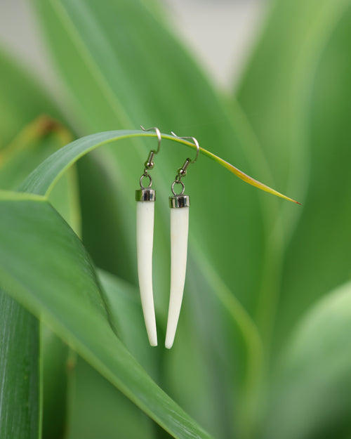 Awa Iho - Bone Earrings