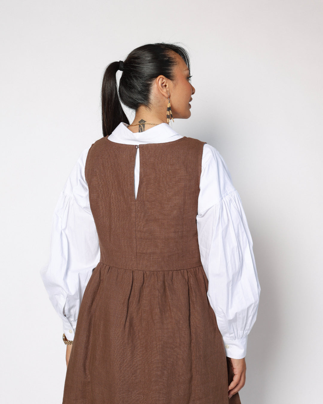 Koura Dress - Parauri Brown
