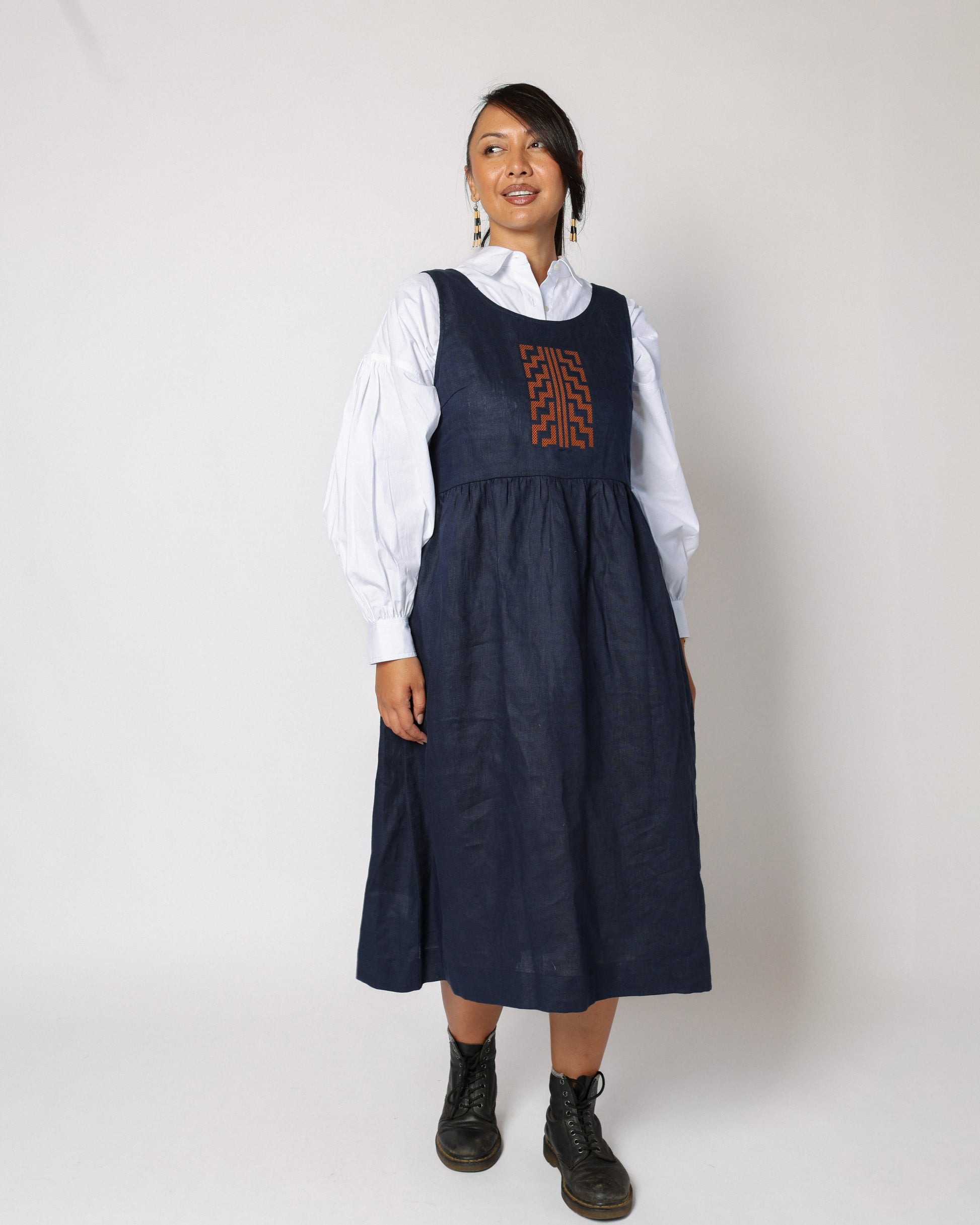 Koura Dress - Kahurangi Blue