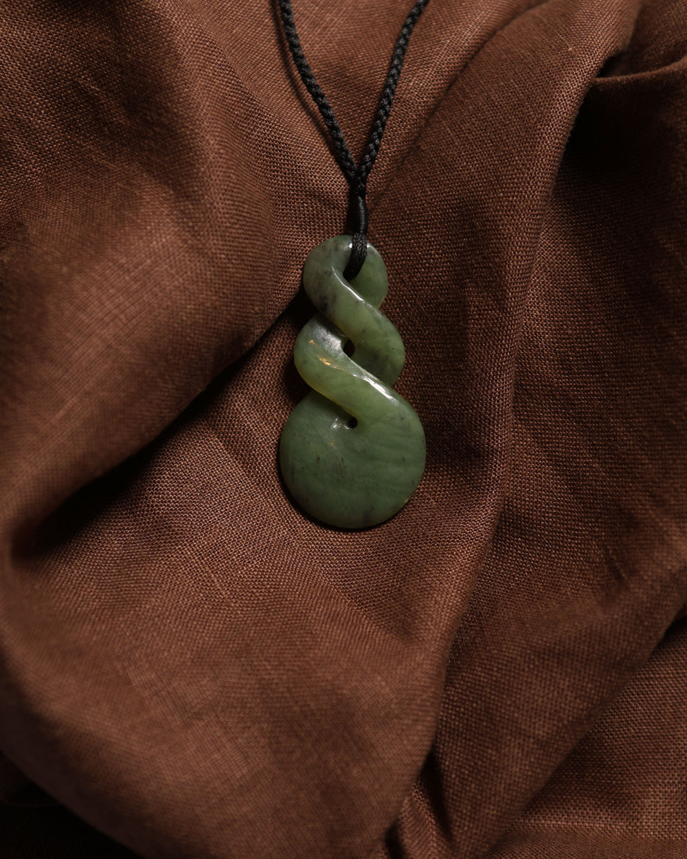 Pikorua - Pounamu Greenstone Pendant