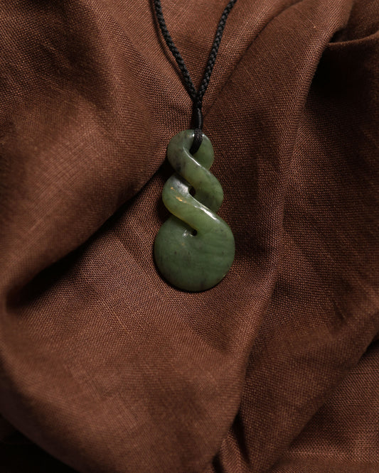 Pikorua - Pounamu Greenstone Pendant