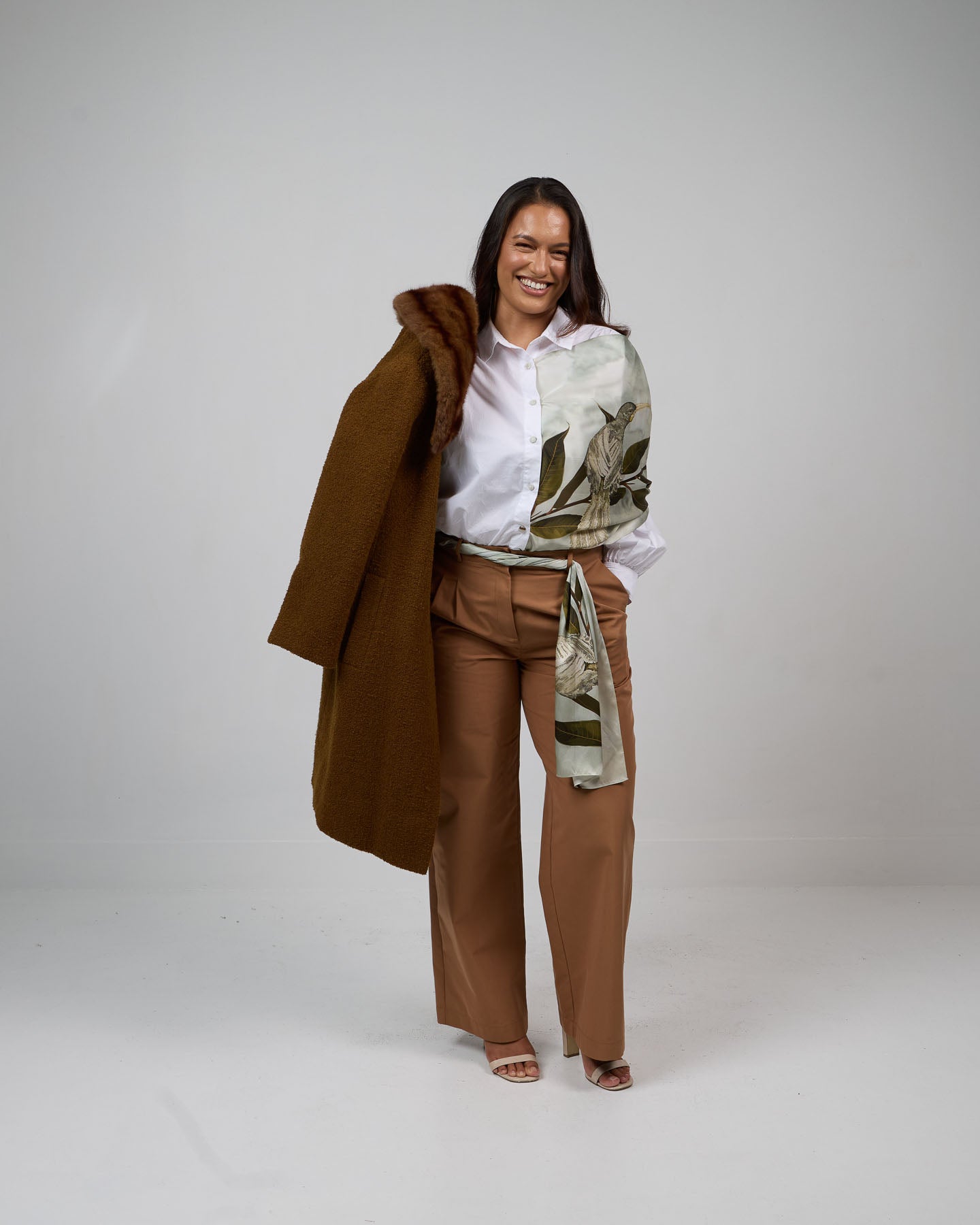 Pure Silk Scarf - Josephine