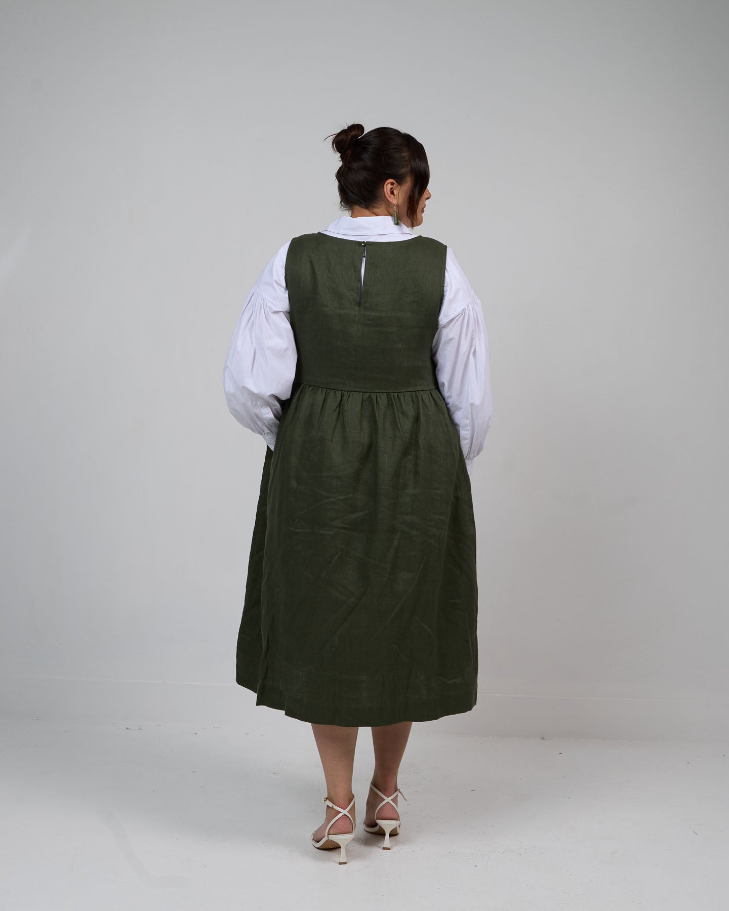 Koura Dress - Pounamu Green