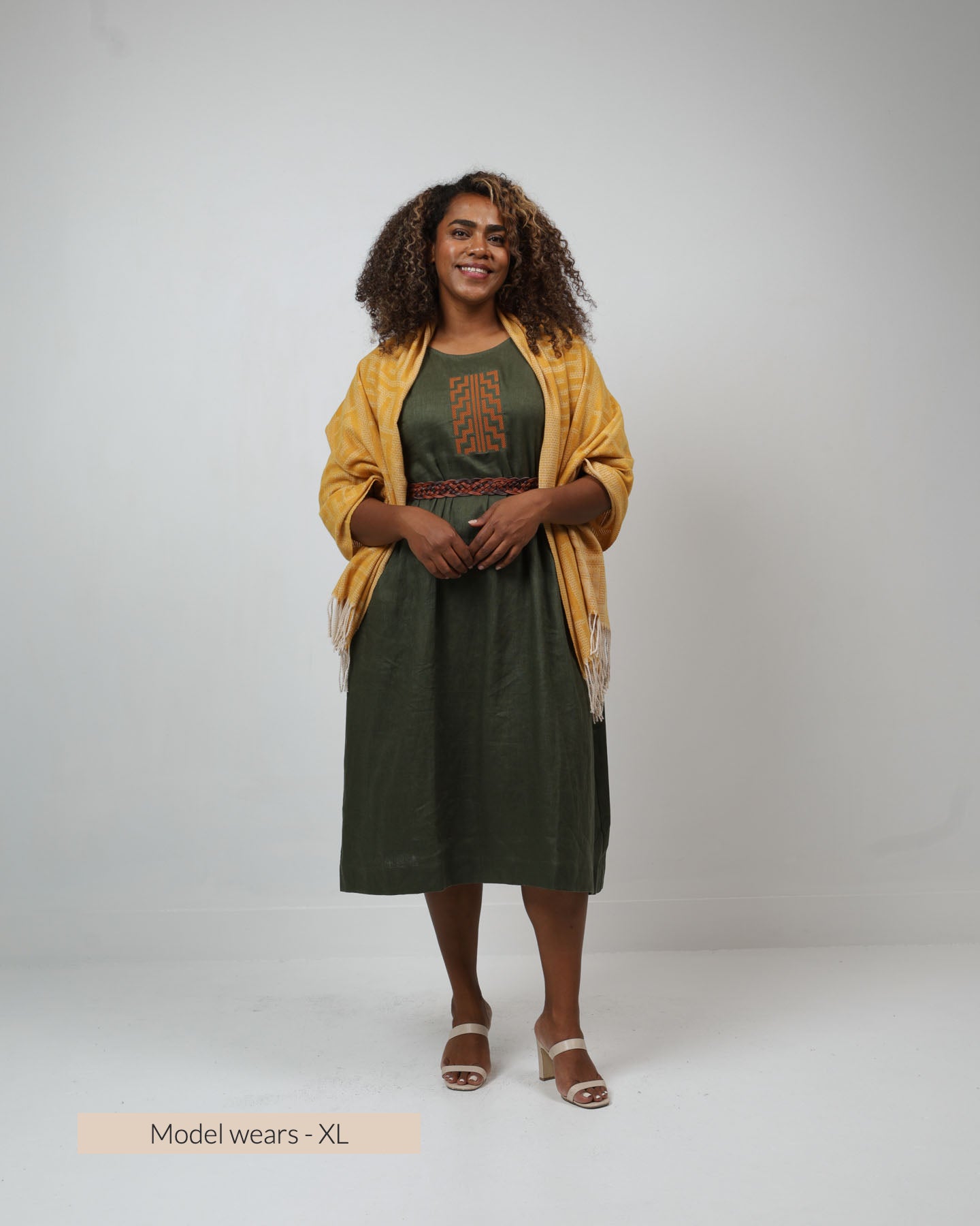 Koura Dress - Pounamu Green