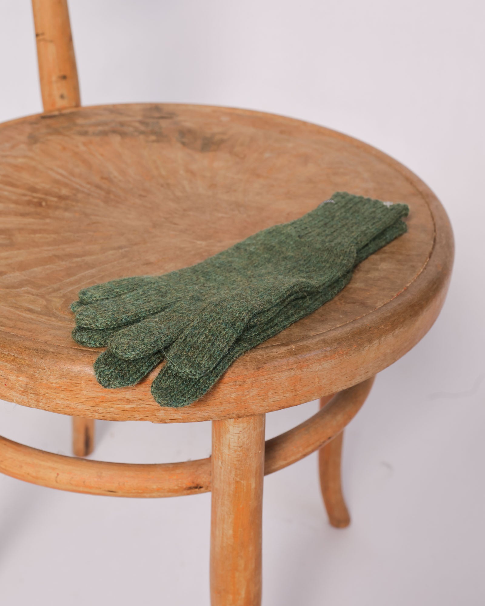 Baby Alpaca Gloves - Green