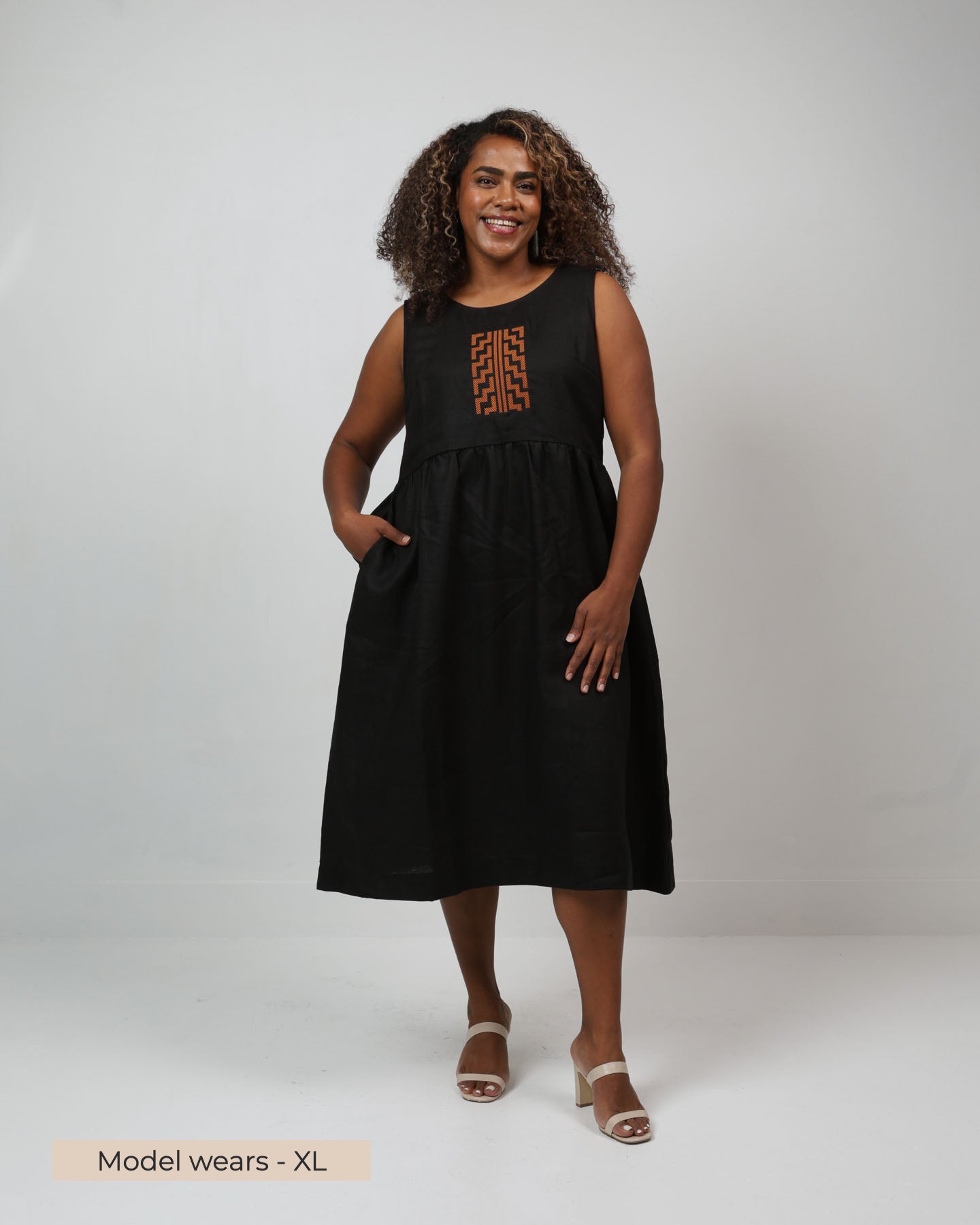 Koura Dress - Pango Black
