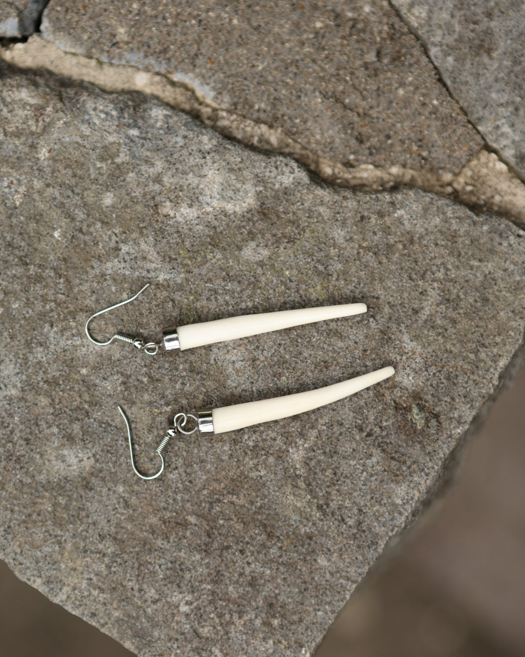 Awa Iho - Bone Earrings