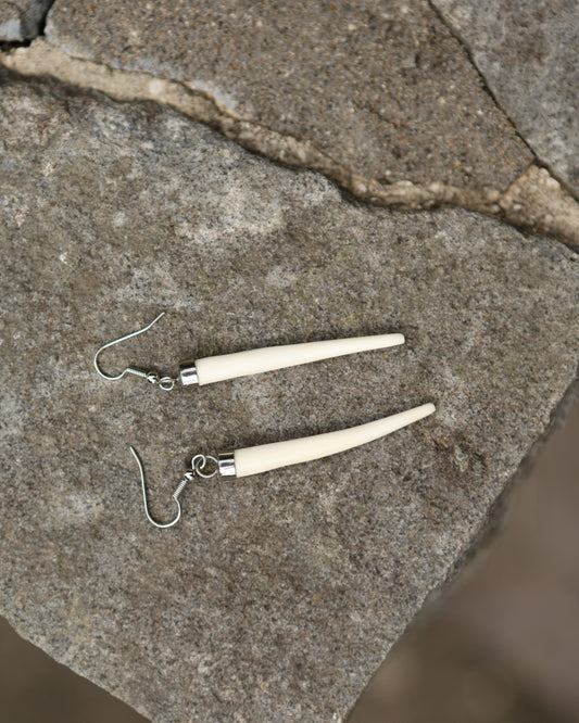 Awa Iho - Bone Earrings