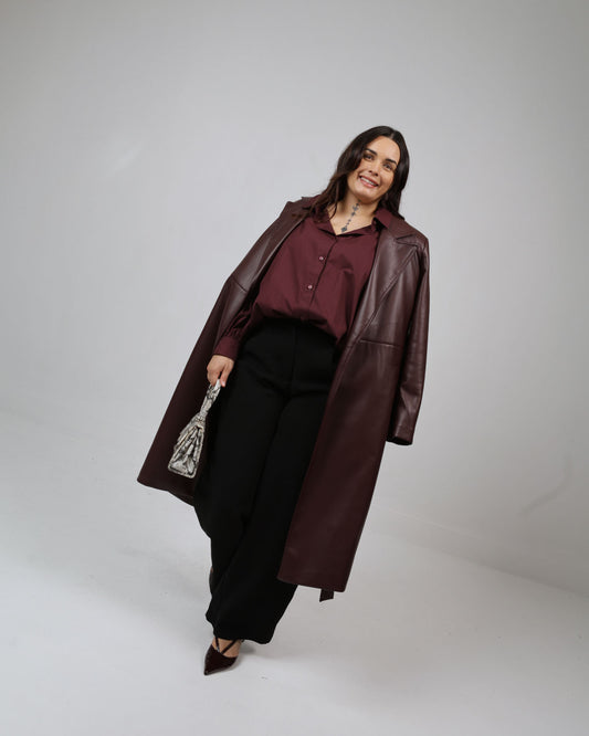 Te Aho Shirt - Paramu Plum