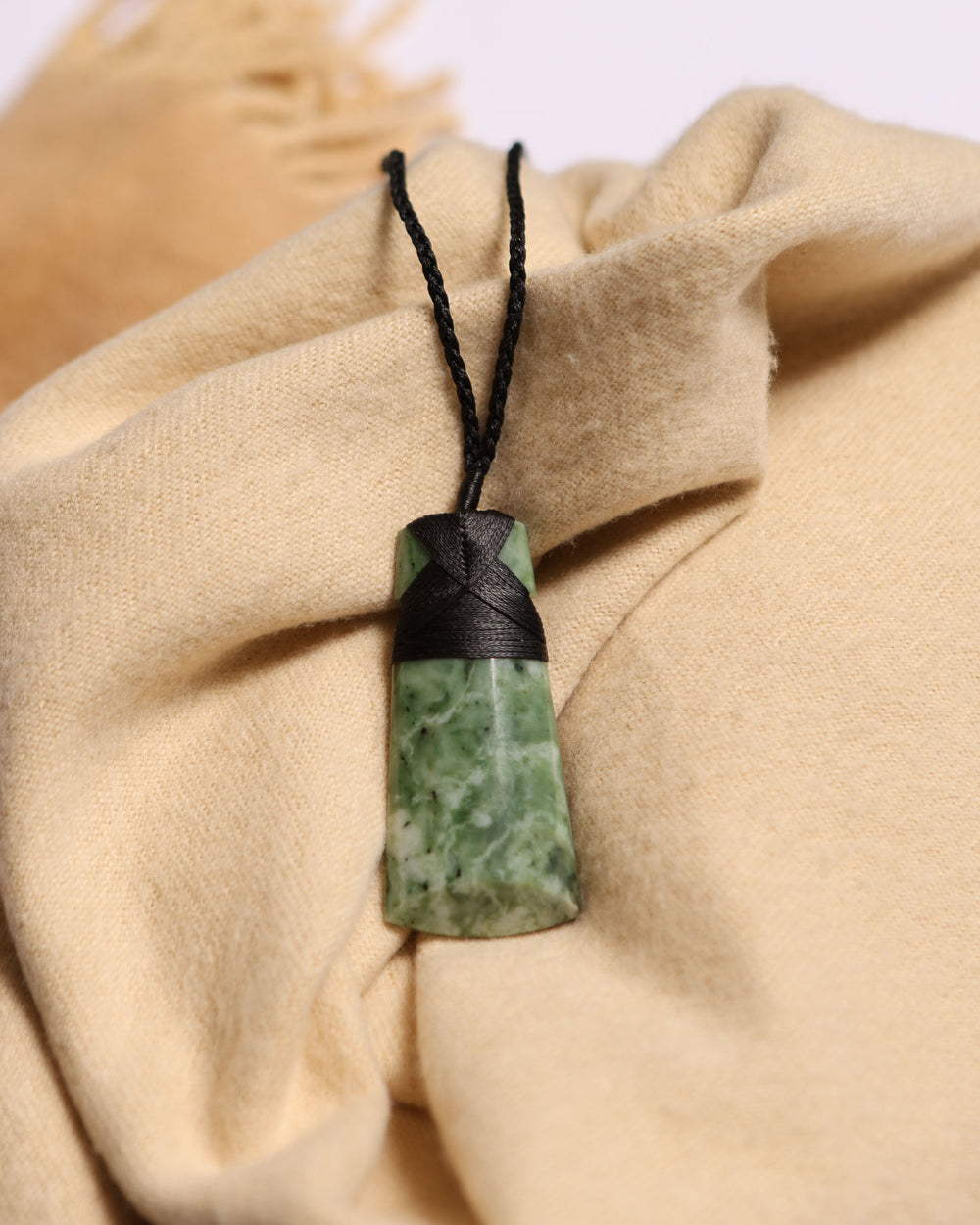Toki - Pounamu Greenstone Pendant Small