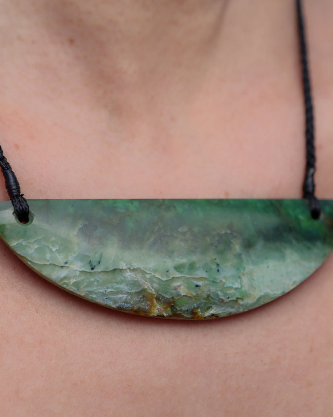 Waka - Pounamu Greenstone Pendant