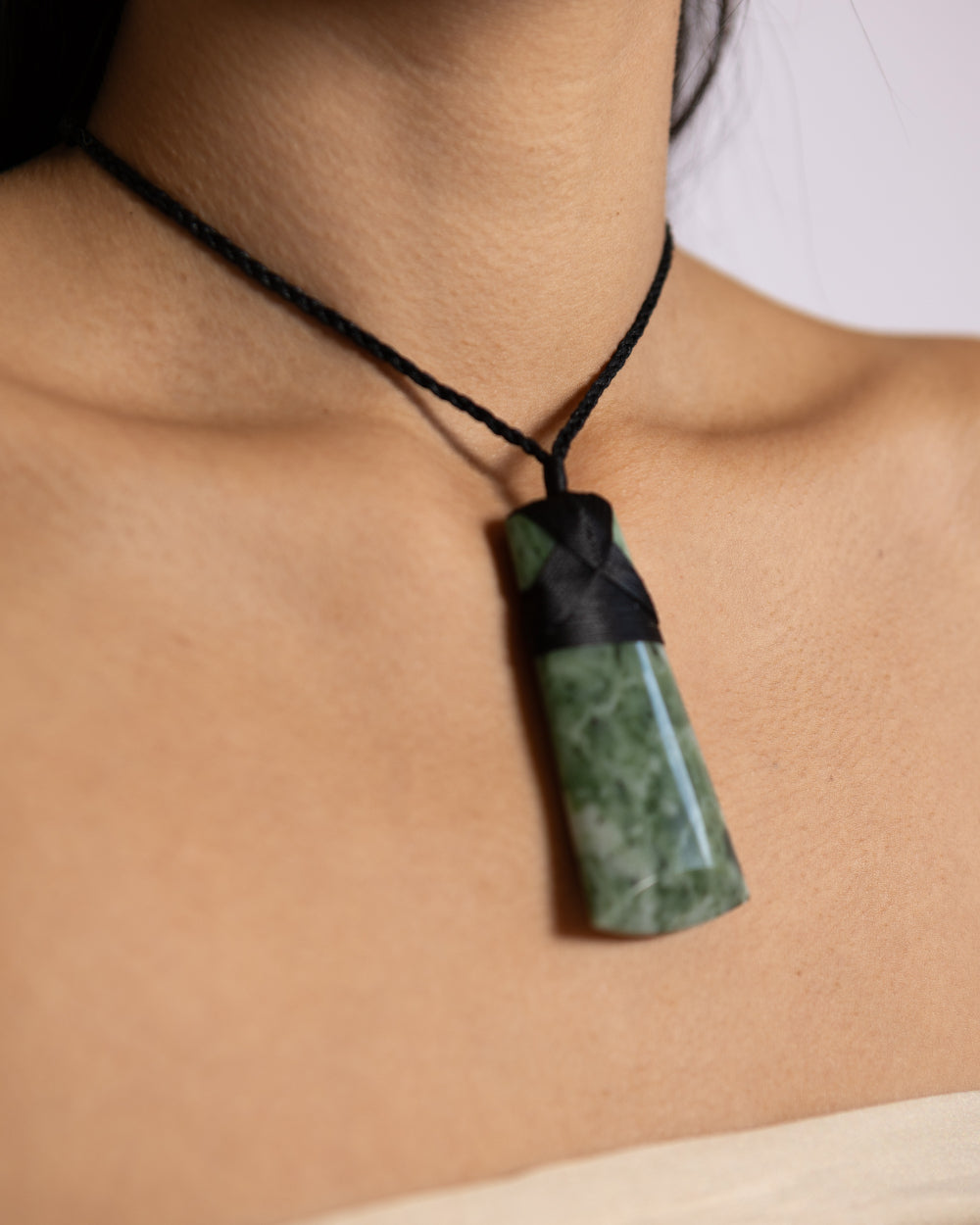 Toki - Pounamu Greenstone Pendant Small