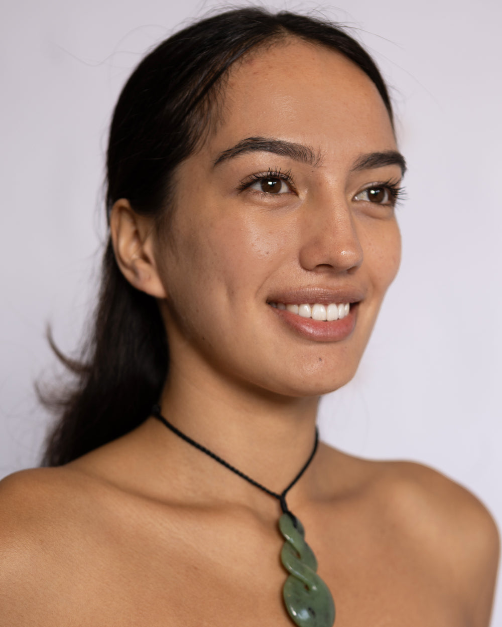 Pikorua - Pounamu Greenstone Pendant