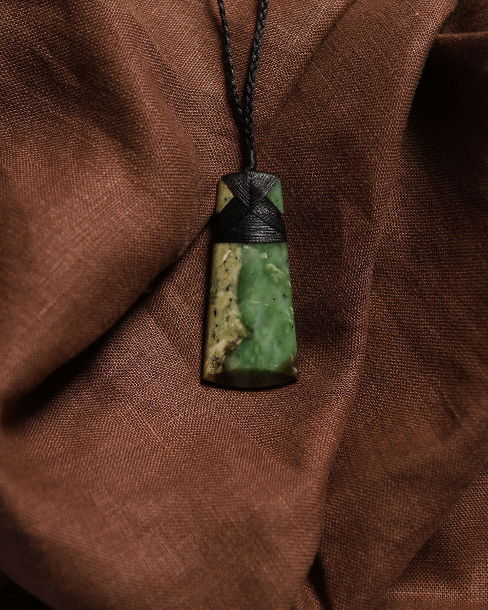 Toki - Pounamu Greenstone Pendant Small