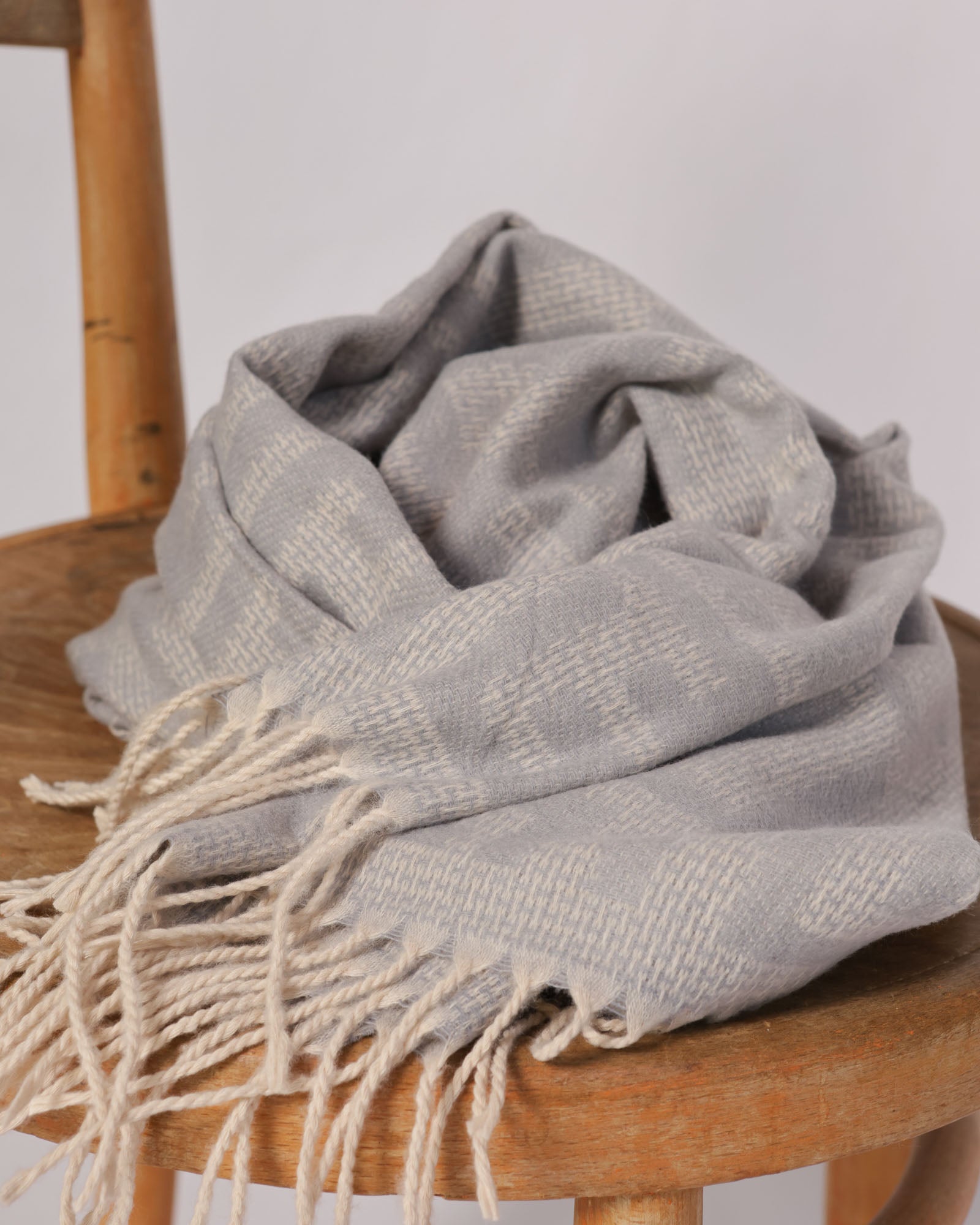 Finest Alpaca Scarf - Grey