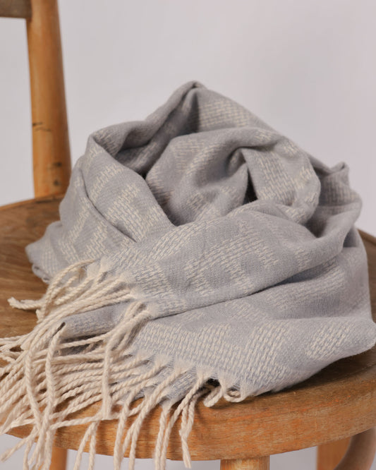 Finest Alpaca Scarf - Grey