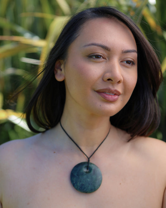 Porohita - Pounamu Greenstone Pendant